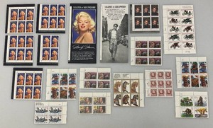 Group Of Misc. Collectible US Stamp Sheets Including James Dean, ELVIS And More