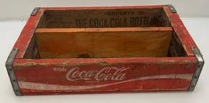 Very Old Coca-Cola Wooden Soda Crate