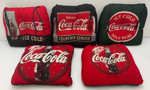 Collectible Coca-Cola Chair Cushions