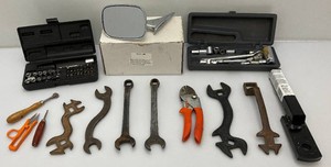 Misc. Antique Wrenches, Tools And More