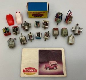Vintage Toys including 1960s Motorific Motors, Slot Car Motors, Red Line Hot Wheels (Seasider) Boats And More