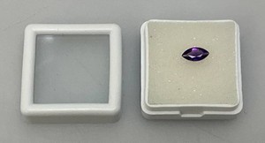 3.87 Ct. Natural Amethyst Marquis Shaped In Protective Case