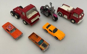Misc. Vintage Toys Including Tootsie Toys, ERTL General Lee  And More