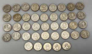 40 Misc. Unsorted Statehood Quarters
