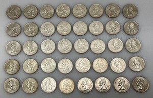 40 Misc. Unsorted Statehood Quarters