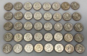 40 Misc. Unsorted Statehood Quarters