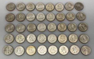 40 Misc. Unsorted Statehood Quarters