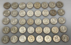 40 Misc. Unsorted Statehood Quarters