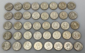 40 Misc. Unsorted Statehood Quarters