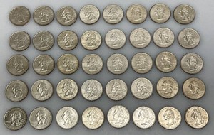 40 Misc. Unsorted Statehood Quarters