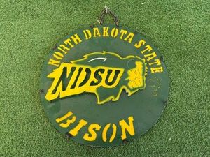 NDSU Bison Metal Artwork