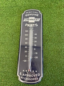 New Chevrolet Metal Thermometer