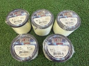 5 New Spools Fishing Line 4#, 6#, 8#, 12# & 14# Test