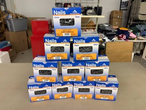 50# 6D Brite Common Nails in 5# Boxes