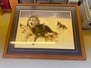 Wolves Artwork 32 x 40