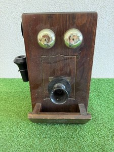 Vintage Telephone Theme Wall Storage Artwork