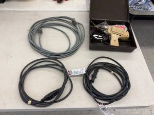 Extension Cords & Soldering Gun