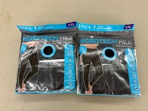 2 New 2 Packs Ladies Base Layer Pants Size XXL