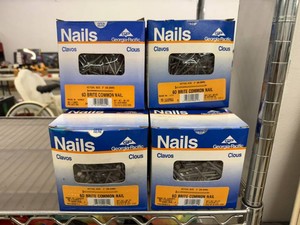 50# 6D Brite Common Nails - 10 5# Boxes