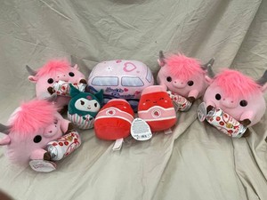 Zuru Snackles & Original Squishmallows Plush Lot of 8