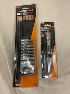 GearWrench SAE Socket Set & Swivel Spark Plug Socket Mixed Lot