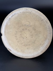 Antique 1-Gallon Bottom-Signed Red Wing Minnesota Stoneware Co. Crock (Circa 1883-1906)