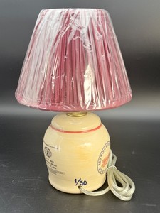Rare #130 Jim Beam Bottle Clubs 2016 Convention Crock Lamp by Red Wing Stoneware