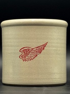 Vintage Red Wing Stoneware 100th Anniversary Barrett MN Old Settlers Reunion Crock  Limited Edition #186300 (2004)