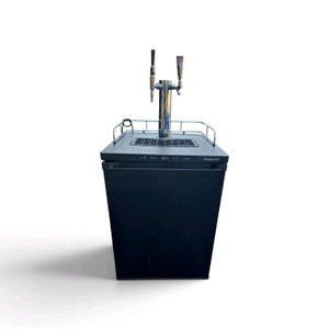 EdgeStar BR3002BL Kegerator Conversion Refrigerator, an intuitive 24-inch wide freestanding unit designed to accommodate full-size and custom-sized kegs Retails for $599 used once