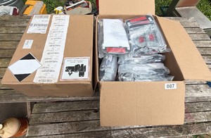 Large lot of brand new - These appear to be Road Ready trailer telematicstracking devices (MCU  Mobile Control Units)  sealed, unused, in original packaging. 23 Total great resellers lot