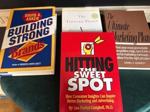 Assorted Marketing & Business Books Lot Gladwell Aaker Kennedy