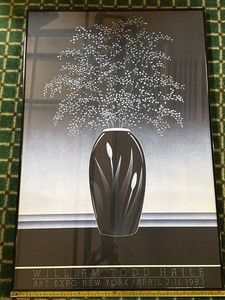 William Todd Haile Art Expo New York 1983 Framed Exhibition Poster