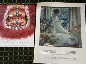 Minneapolis & Minnesota Museum of Art Exhibition Poster Pair