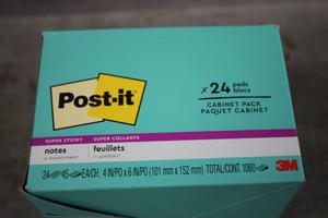 Post-it Note 24- 4x6 pads 1,080 She...