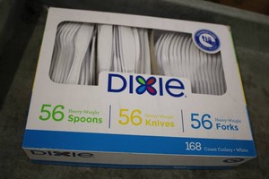 Dixie 168 Count of Plastic Cutlery...