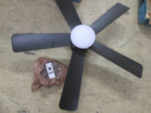 Lighted ceiling fan...
