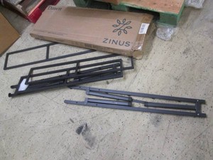 Twin size metal platform bed frame...