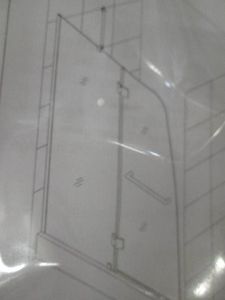 Dreamline aqua shower door...