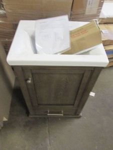 Bathroom sink on a stand...