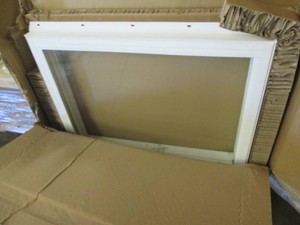 Double pane vinyl window...
