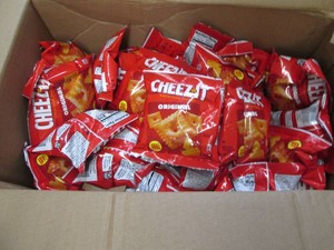 60 1.5 ox Cheezits crackers...