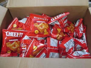 60 1.5 ox Cheezits crackers...