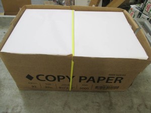 8 Reams 8.5 x 11 copy paper...