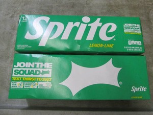 2 12 Packs of Sprite...