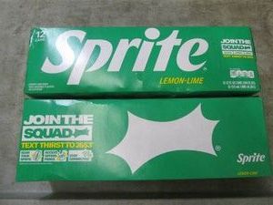2 12 Packs of Sprite...