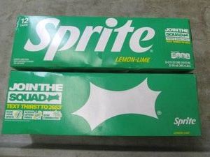 2 12 Packs of Sprite...