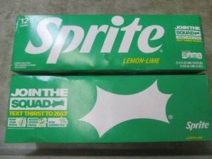 2 12 Packs of Sprite...