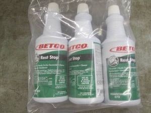 3 Betco commercial germicidal clean...