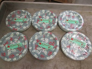 6 38 Packs of paper plates...