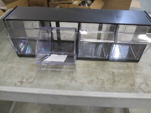 4 Compartment plastic organizer...